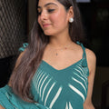Chhavi Teal Green Strap Suit