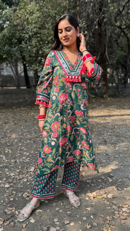 Tara Green Coord Set