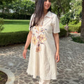 Eira Ivory Embroidered Set