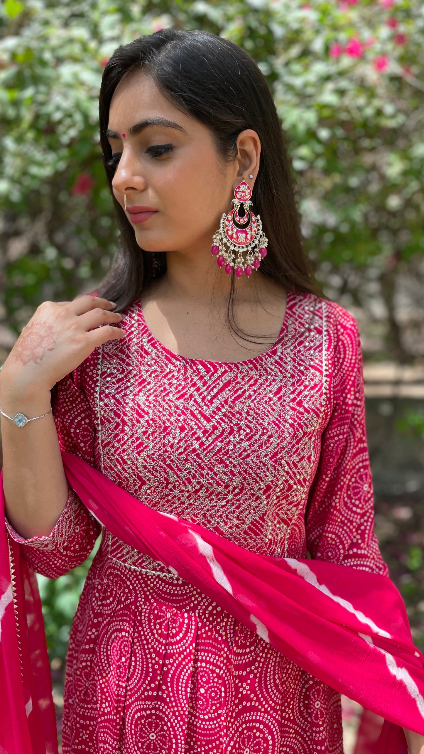 Rubina Pink Nyra Suit