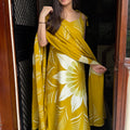 Chhavi Mustard Strap Suit