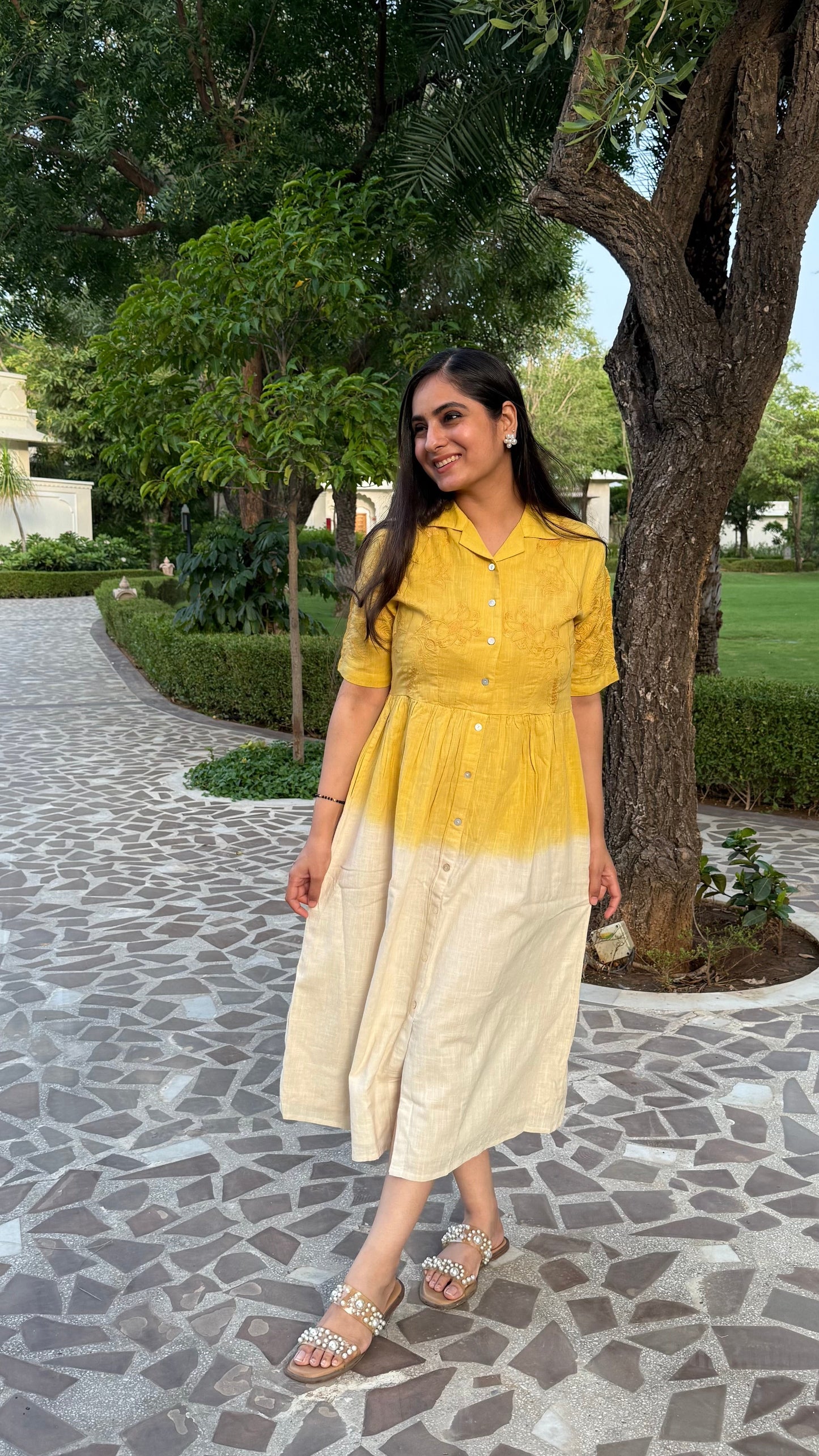 Sunlit Meadow Ombre Dress