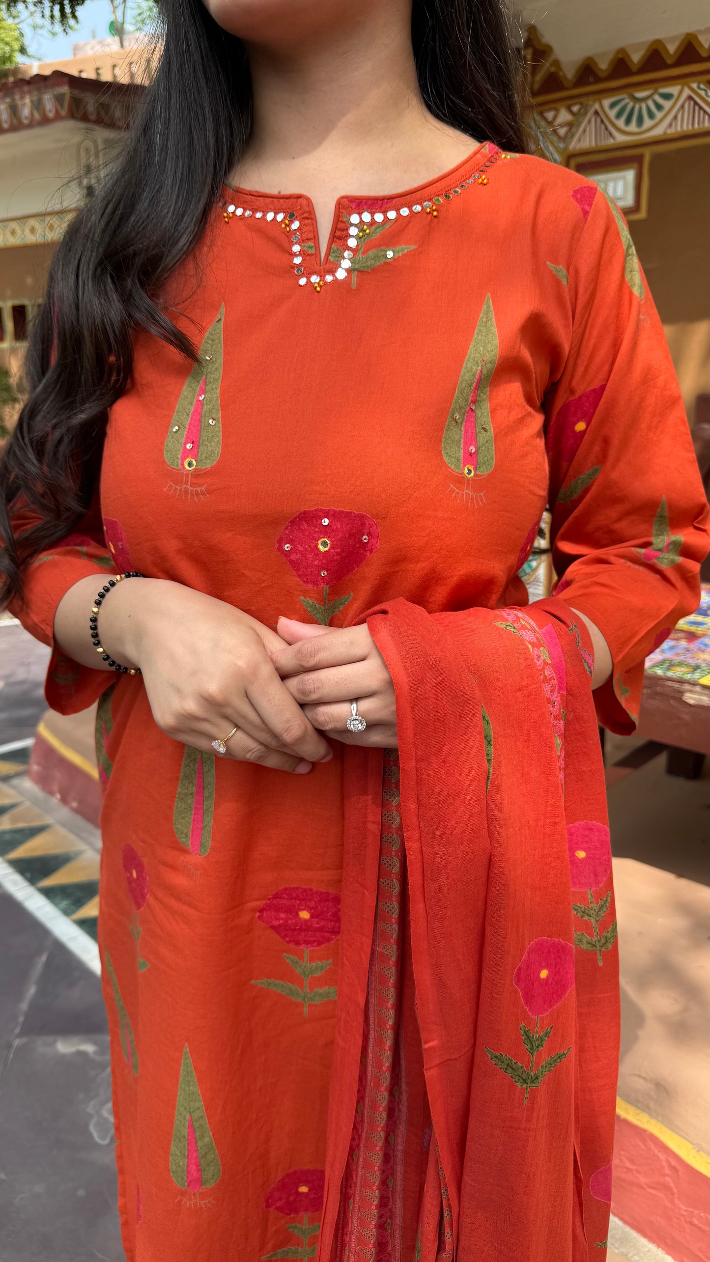 Bloom Tales Cotton Suit