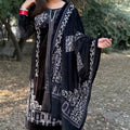 Rehmat Black Velvet Suit