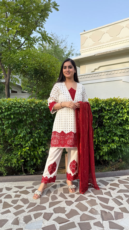 Noor-e-Ruby Suit Set