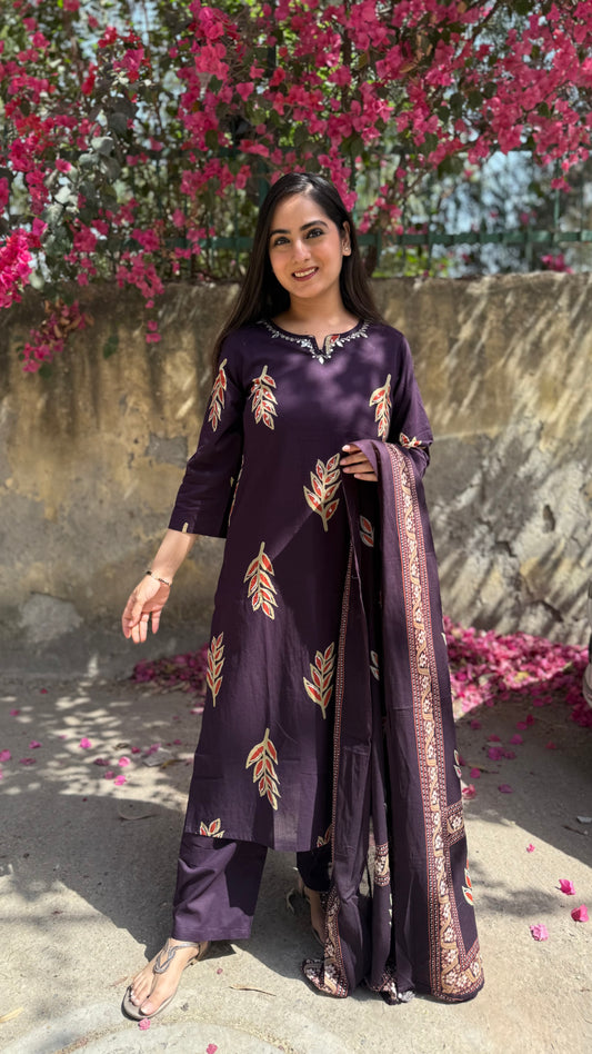 Yashika printed Cotton Suit