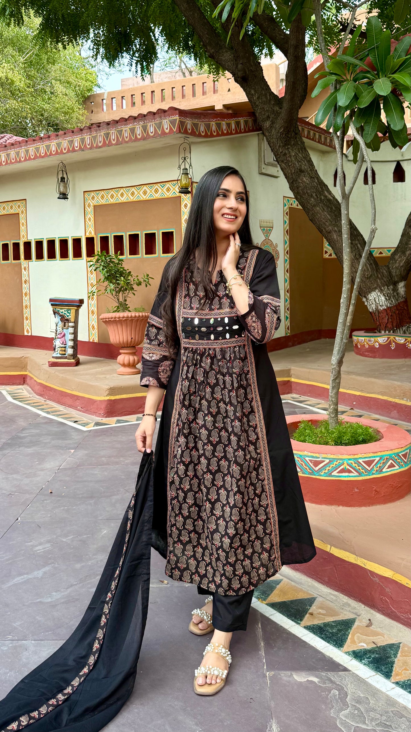 Meher Paisley Suit Set