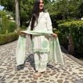 Surbhi cream Lace Suit
