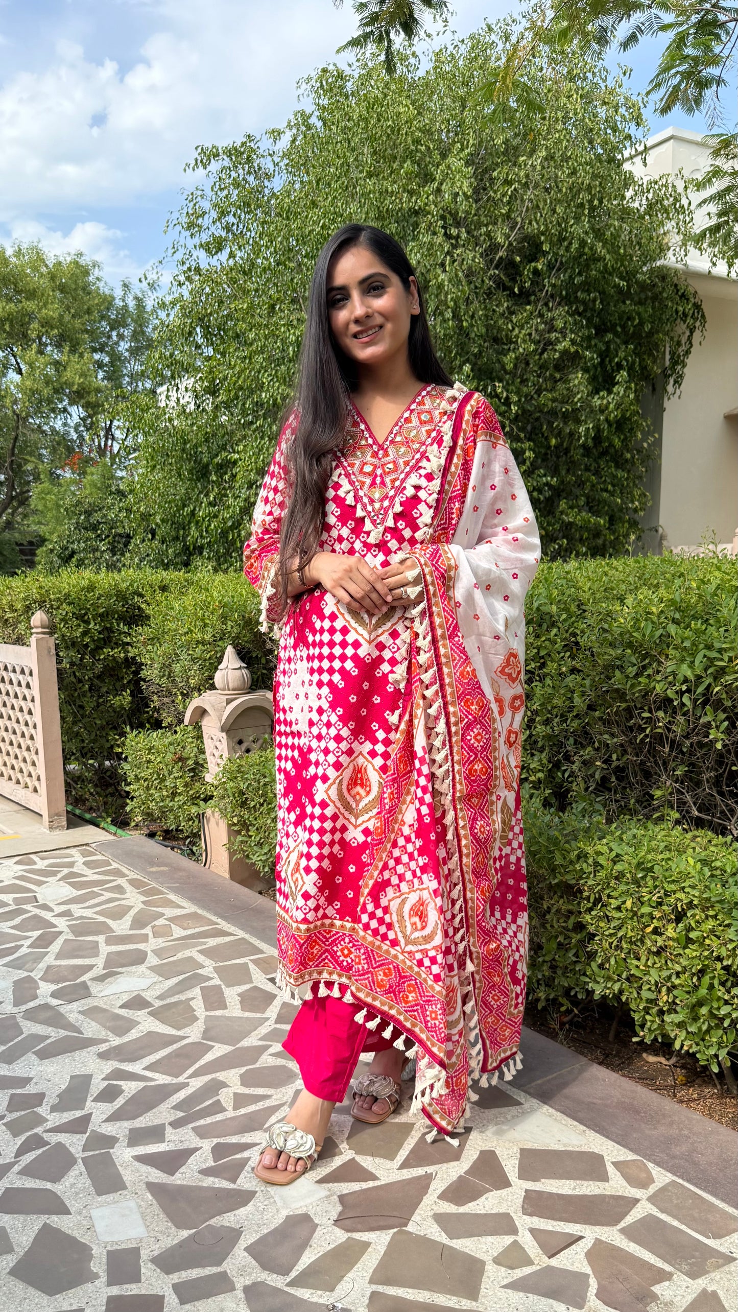 Rangrez Tassel Suit Set