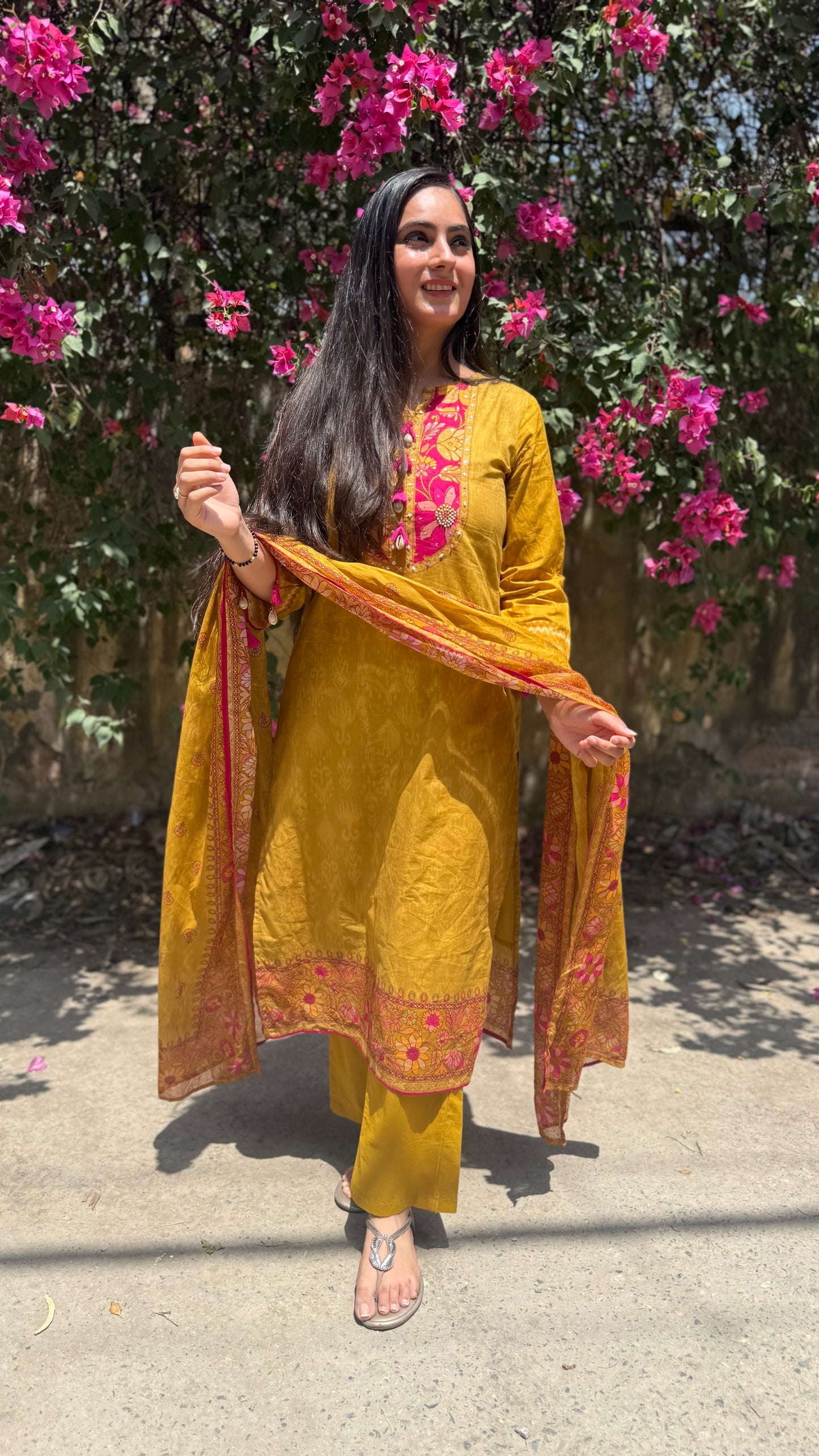 Basanti Bloom Suit Set