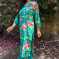 Siya Teal Kurta Pant set