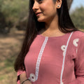 Maira Pink A-Line Kurta
