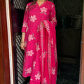 Kirti Pink Floral Suit