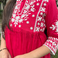 Riya Pink Thread Embroidery Set