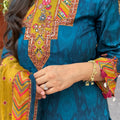 Azure Mehfil Suit Set