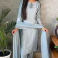 Ritu Powder Grey Suit