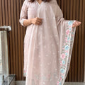 Lakshita Blush Embroidered Suit