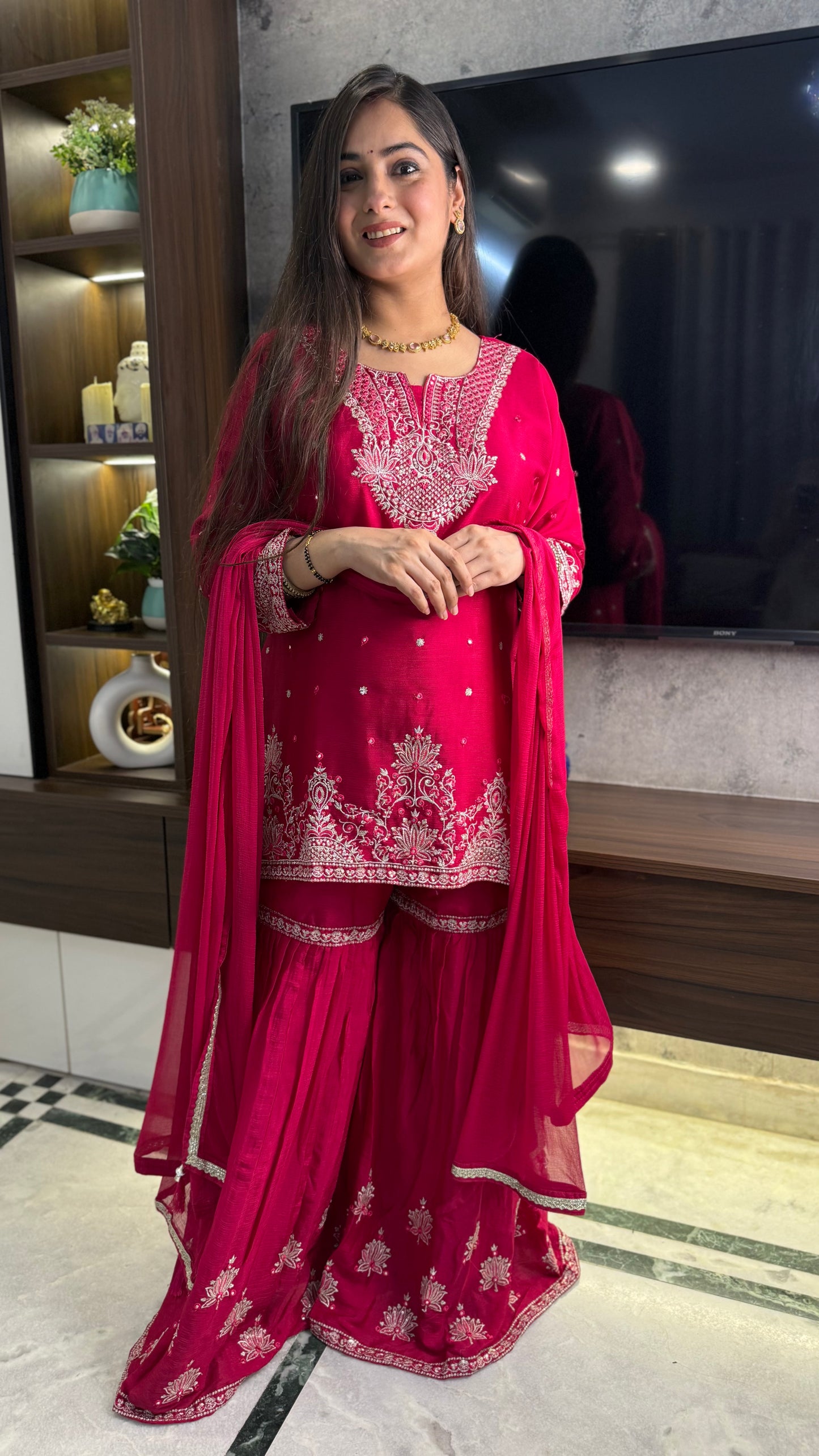 Ruby Garara Chinnon Suit