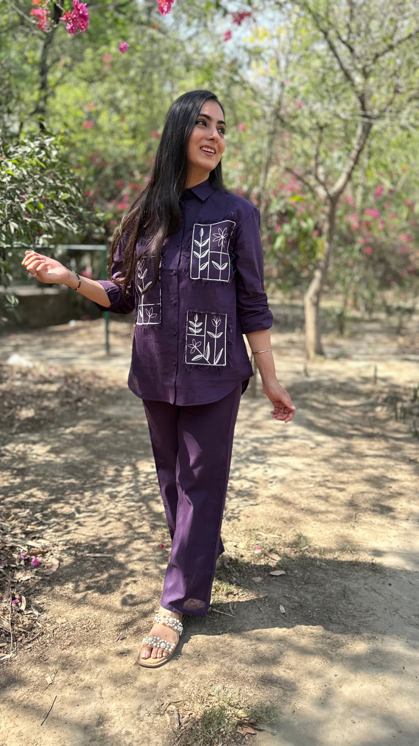 Neha Embroidered Coord Set