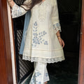 Komal Cream A-line Suit