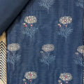 Anika Marigold Motif Unstitched Suit