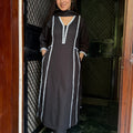 Swati Black Lace Suit