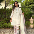 Lavender Bloom Cotton Suit Set