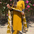 Mustard Muse Suit Set