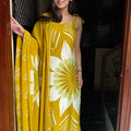 Chhavi Mustard Strap Suit
