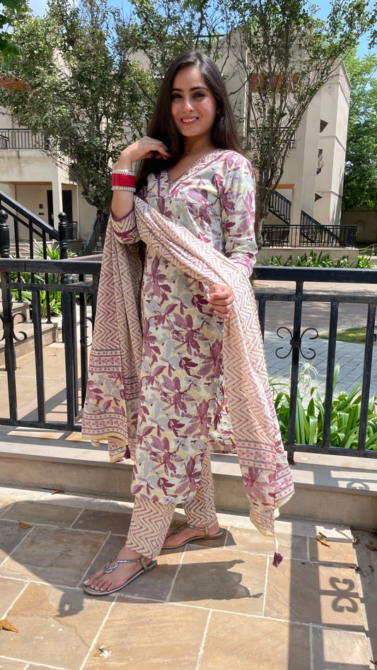 Seema Pink Suit