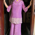 Surbhi Lilac Coord Set
