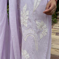 Lilac Applique Suit Set