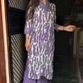 Nidhi Purple Kurta Pant Set