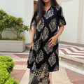 Noir Cotton Co-ord Set