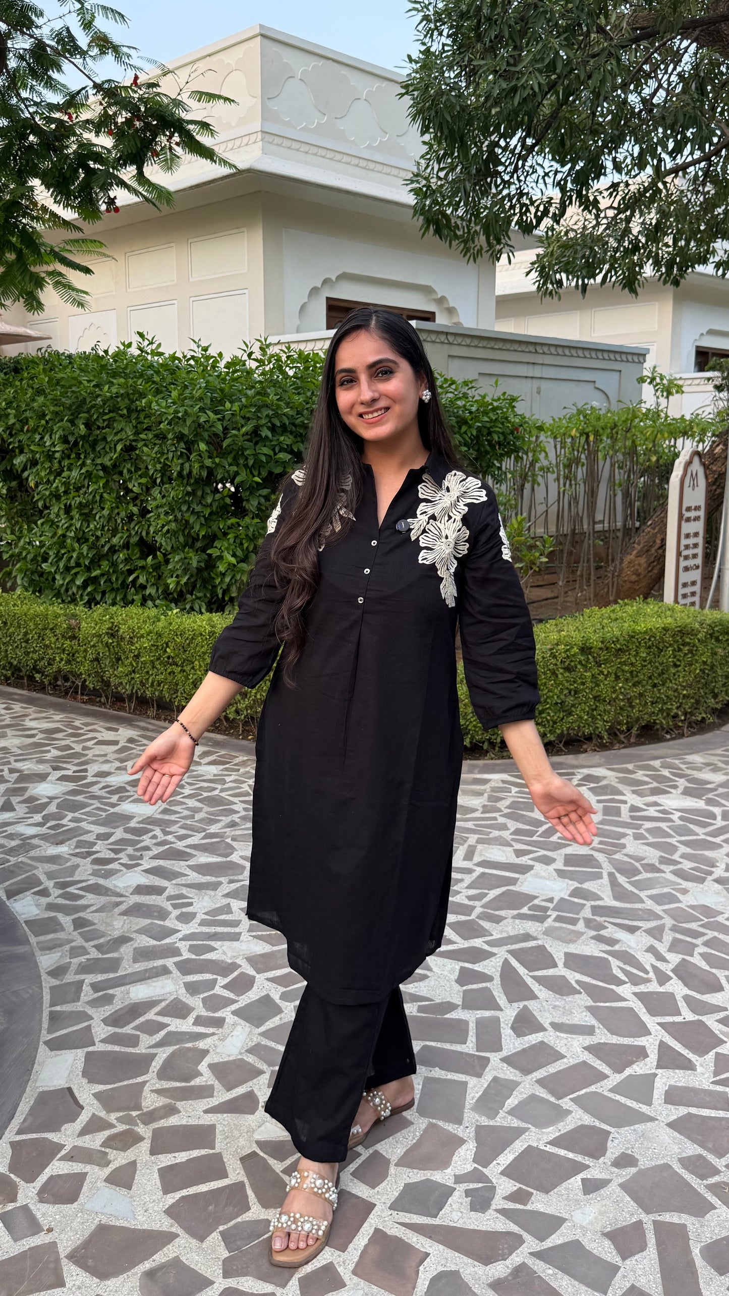 Zariya Black Coord Set