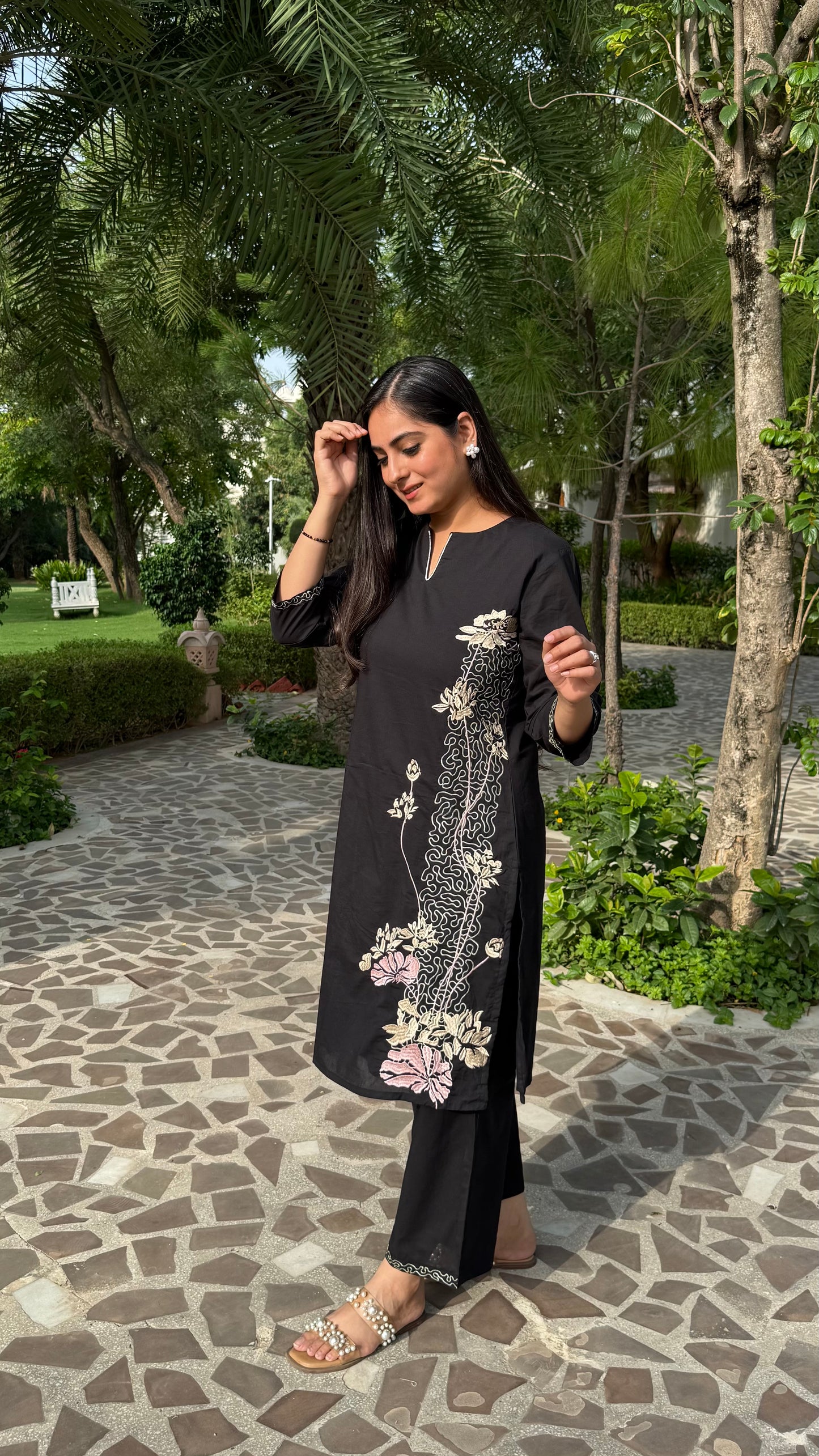 Naina Embroidered Co-ord Set
