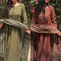 Salony Mirror Anarkali Suit