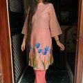 Mahira Orange Coord Set