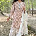Nude Brown Salwar Suit