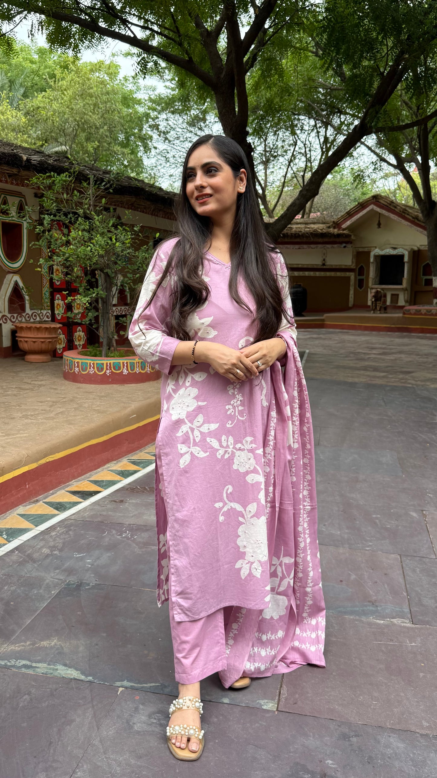 Tara Blush Suit Set