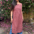 Ahana Maroon Kurta