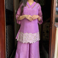 Surbhi Lilac Coord Set