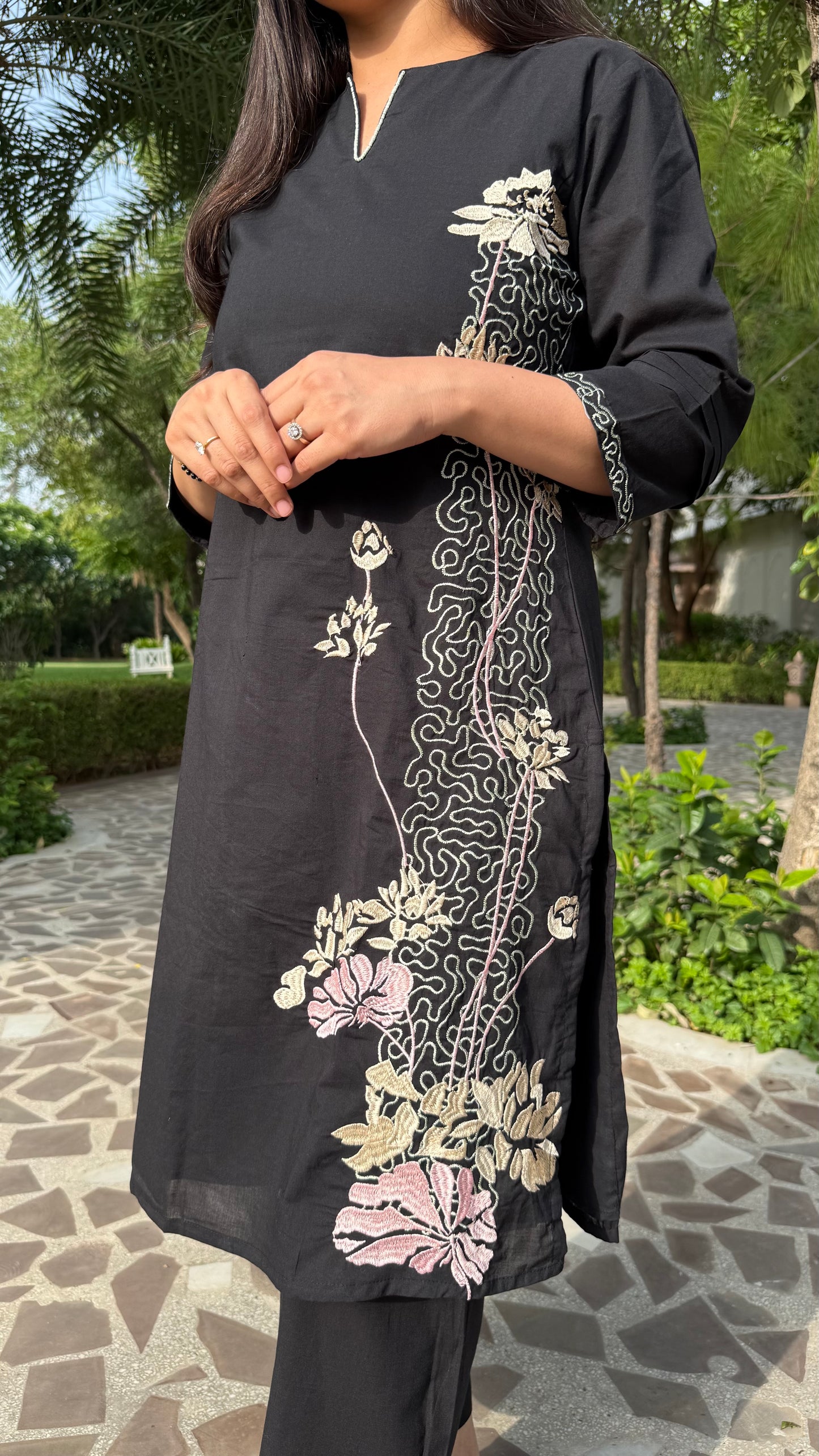 Naina Embroidered Co-ord Set
