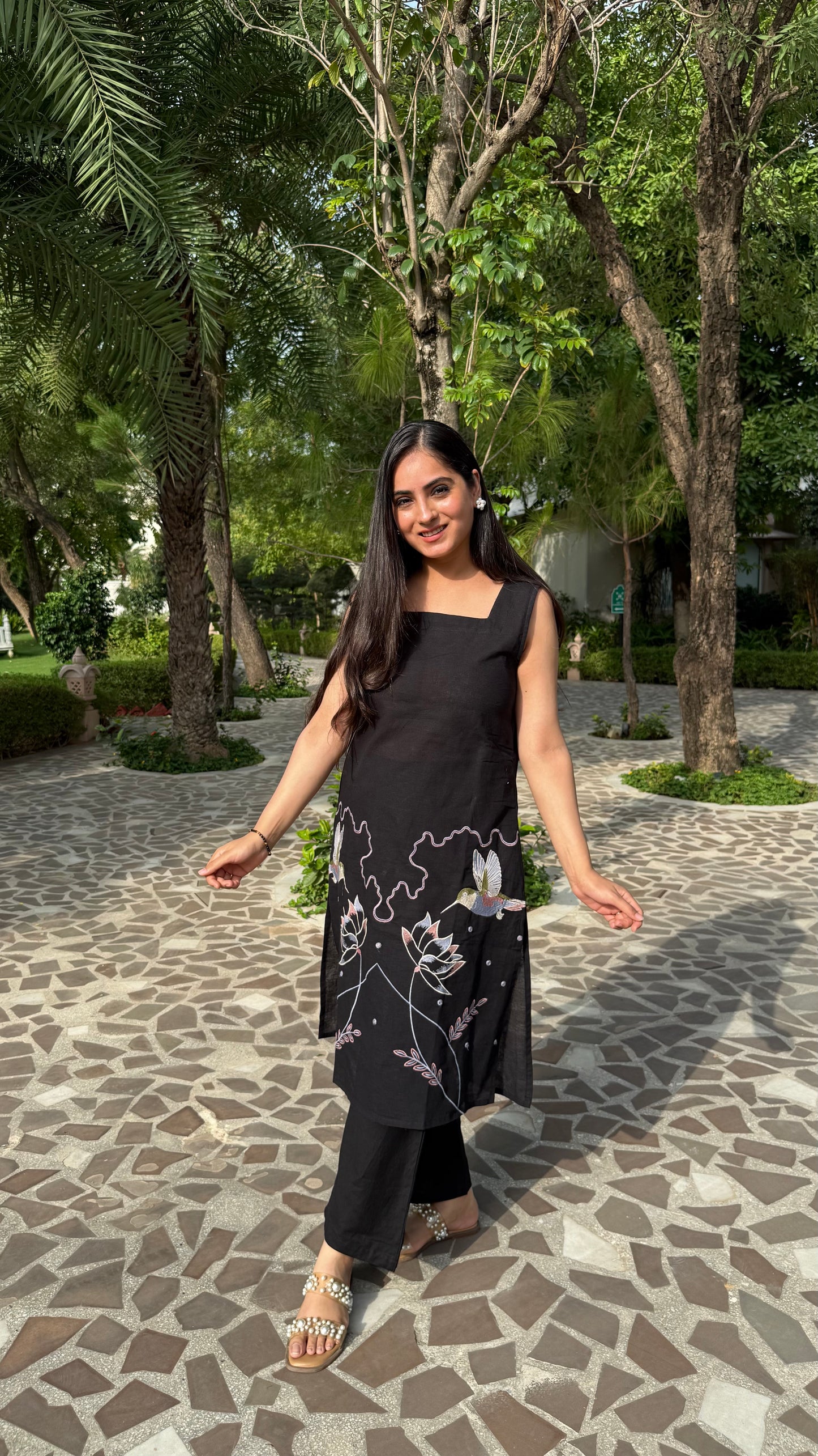 Abeer Embroidered Coord Set