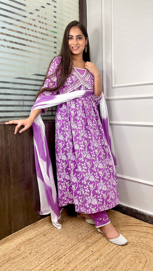 Bright Purple Alia Suit