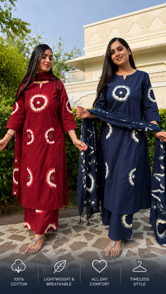 Raahi Cotton Suit Set