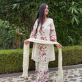 Sahiba Off White A-Line Suit
