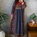 Mahi Blue Floral Dress