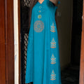 Ananya Teal A-Line Coord Set