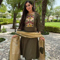 Mehak A-Line Cotton Suit